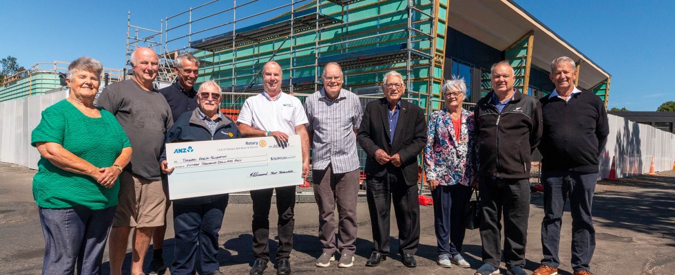 Rotary Club's Generous Donation Sponsors a Whānau Room at Taranaki Cancer Centre
